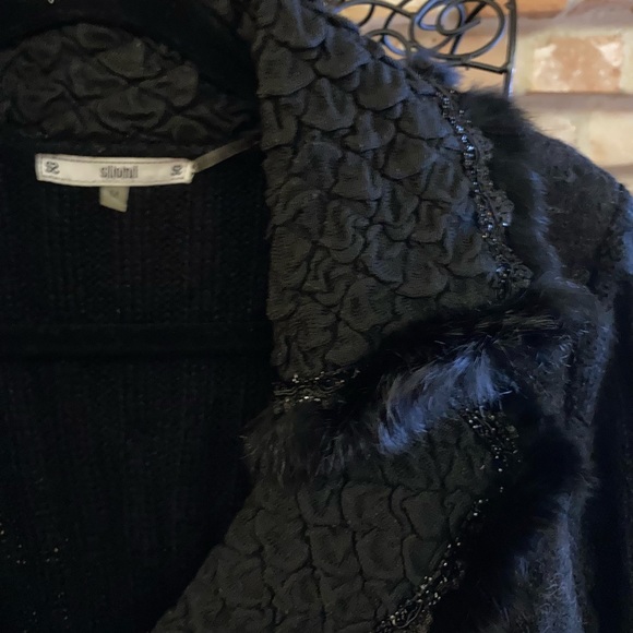SIONI Long Wool Blend Sweater - Picture 5 of 10